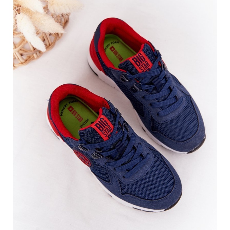Încălțăminte sport pentru copii Foam de memorie Big Star HH374175 Blue Navy multicolor 1 Încălțăminte sport pentru copii Foam de memorie Big Star HH374175 Blue Navy multicolor 1