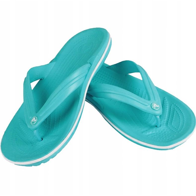 Papuci Crocs pentru femei Crocband Flip Blue 11033 4DY albastru 1