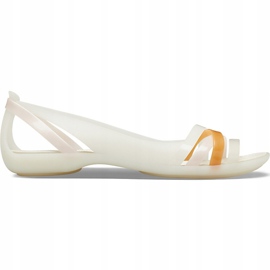 Sandale Crocs Isabella Huarche 2 Flat W alb 204912 12U 1