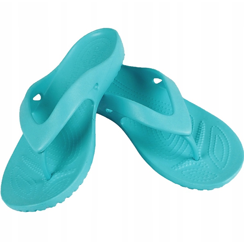 Sandale Crocs pentru femei Kadee Ii Flip W turcoaz 202492 40M albastru 1