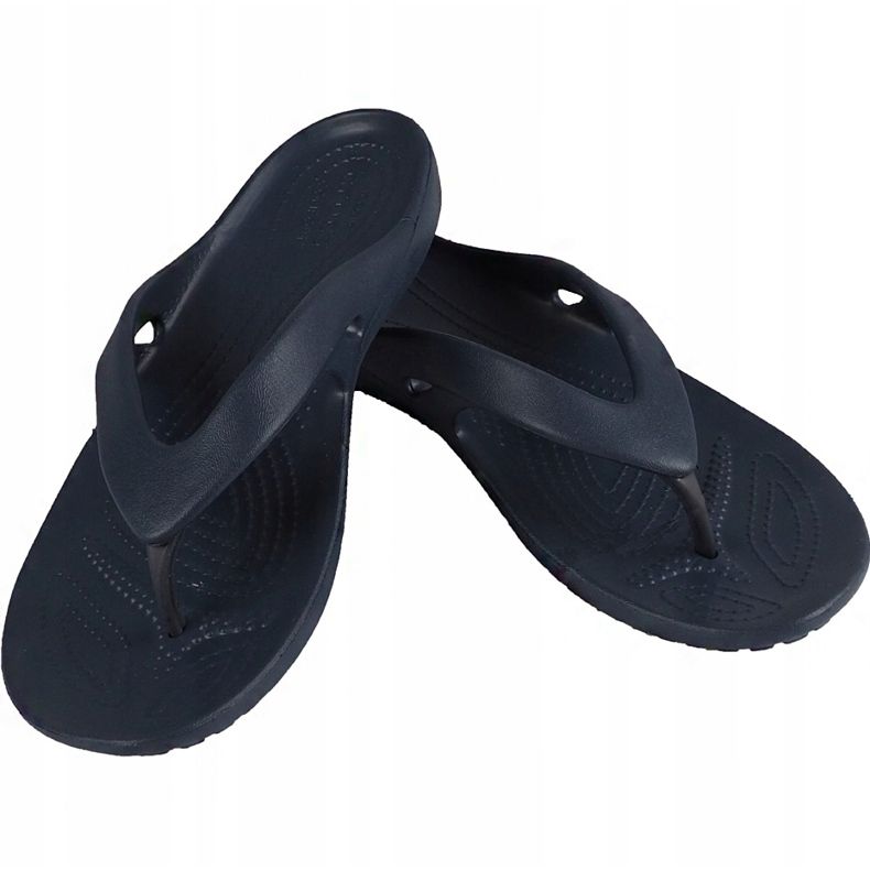 Crocs Kadee Ii Flip W papuci de damă bleumarin 202492 410 albastru marin 1