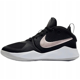 Pantofi pentru copii Nike Team Hustle D 9 negru-gri-alb AQ4224 001 2