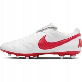 Ghete de fotbal Nike The Premier Ii Fg M 917803 161 alb alb 2