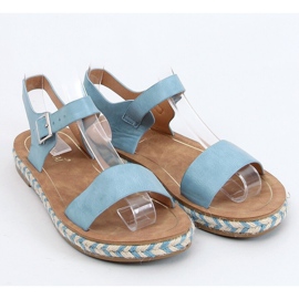 Sandale espadrile albastre TH005 albastru 3