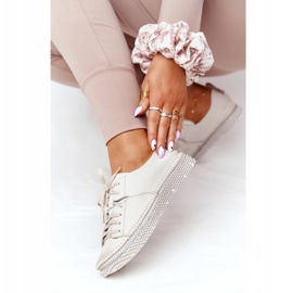 Încălțăminte din piele pentru femei Maciejka 05054-25 Golden de aur 1