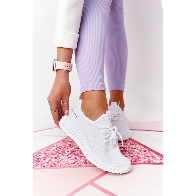 PS1 Pantofi sport pentru femei Slip-on White Do It alb 2