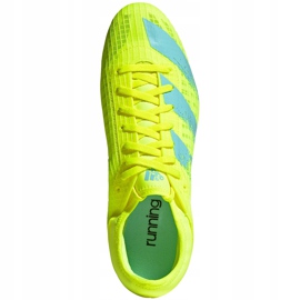 Încălțăminte pentru bărbați adidas Sprintstar spikes verde FW2237 1