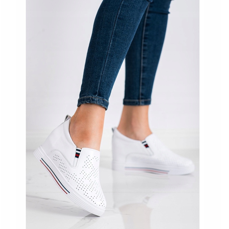 Filippo Încălțăminte de piele alb 1