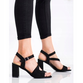 S. BARSKI Sandale cu toc înalt la modă de S.BARSKI negru 1