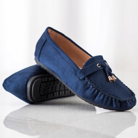 SHELOVET Mocasini casual albastru marin 1