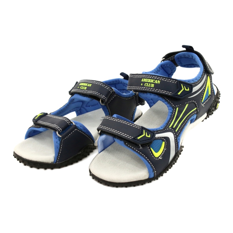 American Club Insert din piele american RL23 albastru marin albastru verde 1