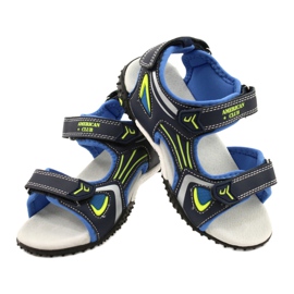 American Club Insert din piele american RL23 albastru marin albastru verde 4