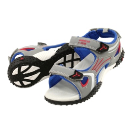 American Club Sandale gri pentru copii insert american 2