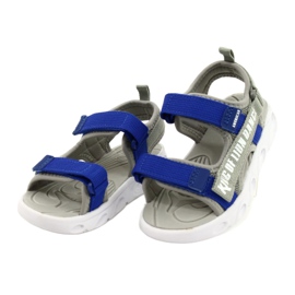 American Club Sandale Băieți cu terasa de spumă velcro RL27/21 Grey gri 1 American Club Sandale Băieți cu terasa de spumă velcro RL27/21 Grey gri 1