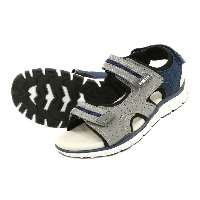 American Club Sports Sports Boys Leather Insert ES33/21 Grey gri 2