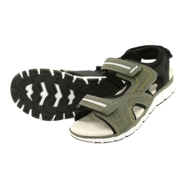 American Club Sports Sports Boys Leather Insert ES33/21 Kaki verde 3