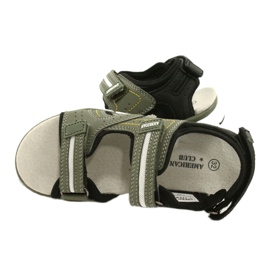 American Club Sports Sports Boys Leather Insert ES33/21 Kaki verde 4