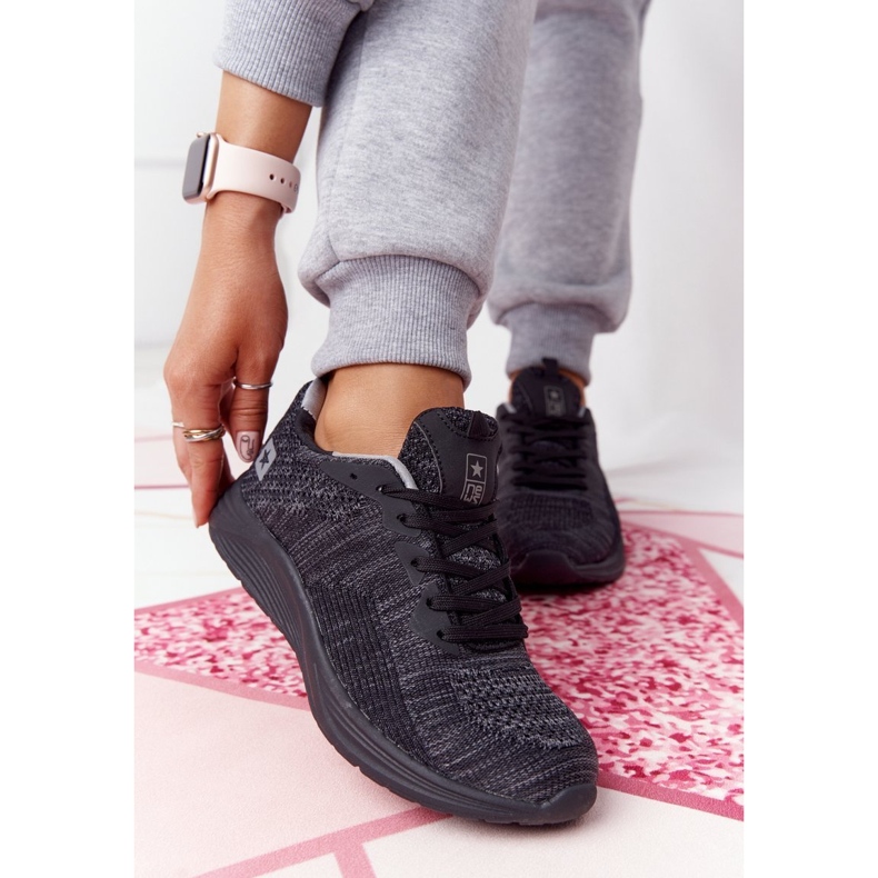 NEWS Încălțăminte sport pentru femei, spumă confortabilă, negru, pe distanțe lungi 1