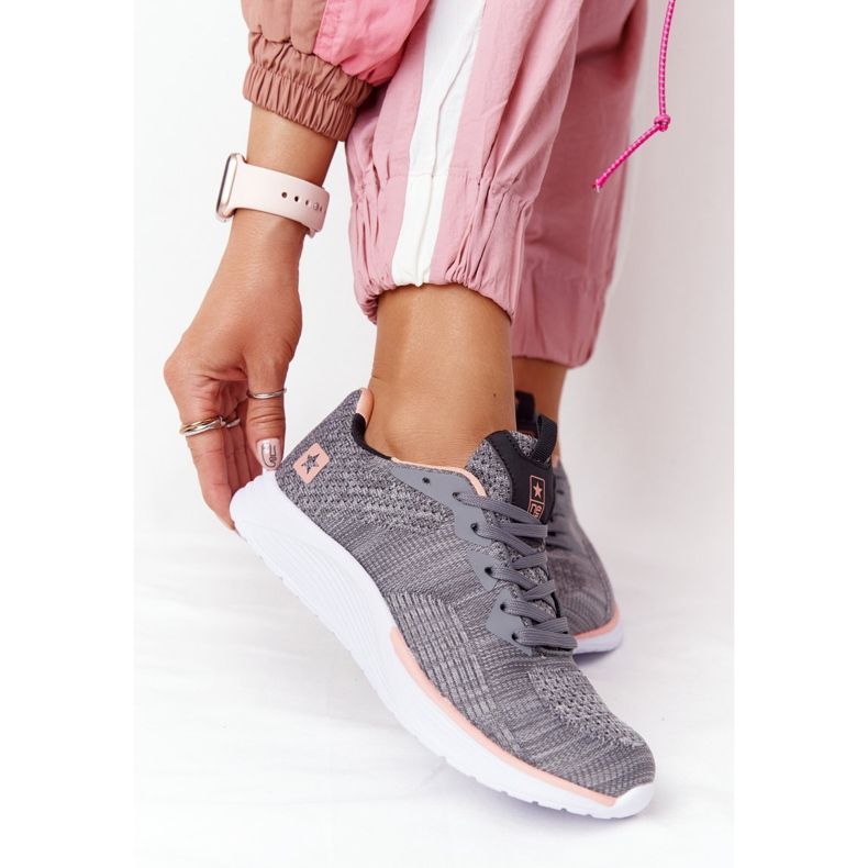 NEWS Încălțăminte sport pentru femei Confort spumă Gri Distanță lungă 2