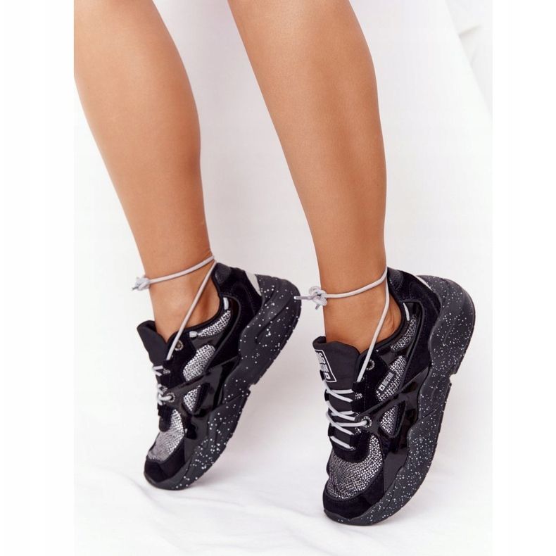 Încălțăminte sport de damă Memory Foam Big Star HH274325 Negru 2