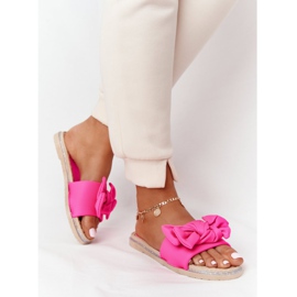 MSMG Papuci din cauciuc cu arc Andrea roz bej 2