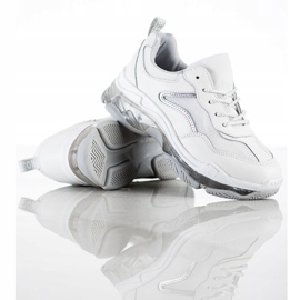 Goodin Adidași din piele alb 1