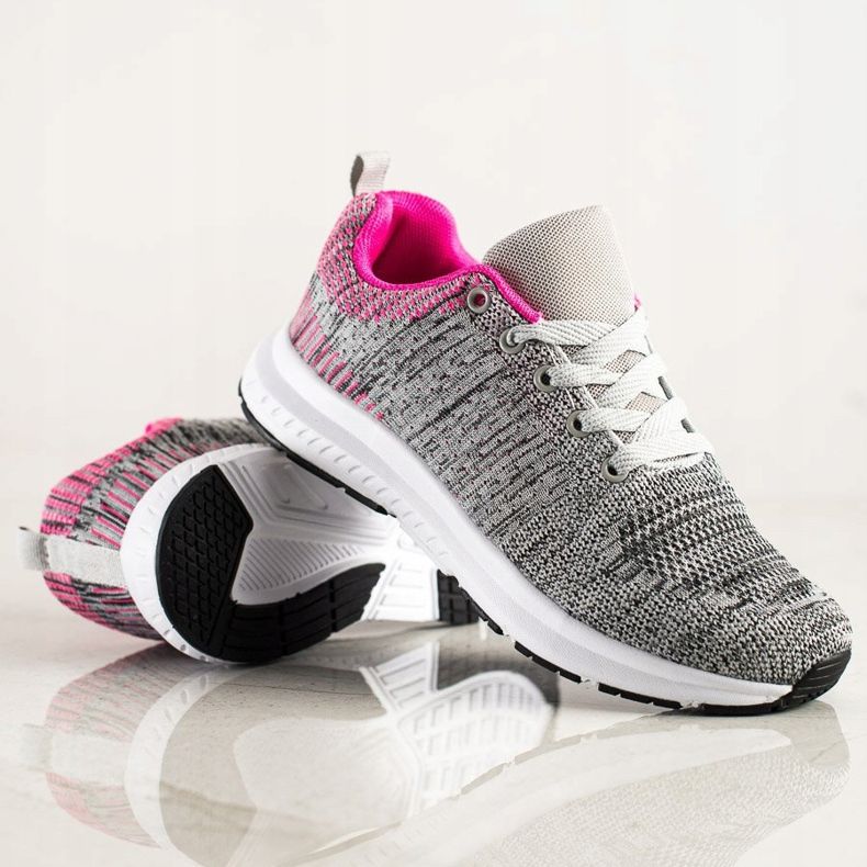 SHELOVET Adidași gri deschis multicolor 1