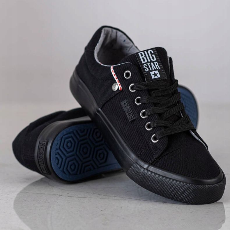 Adidași pentru femei Big Star AA274513 negru 2
