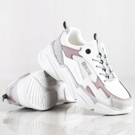 Adidași pentru femei Big Star HH274255 alb 1