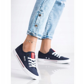 Adidași Big Star pentru femei HH274063 albastru 1