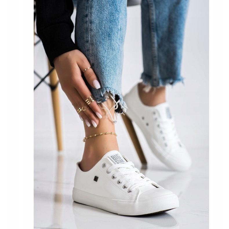 Adidași Big Star pentru femei V274869 alb 1