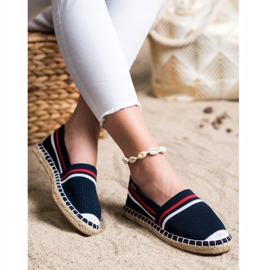 Espadrile pentru femei Big Star HH274483 albastru marin 1