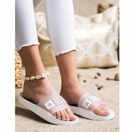 Papuci Big Star pentru femei FF274A199 alb 1