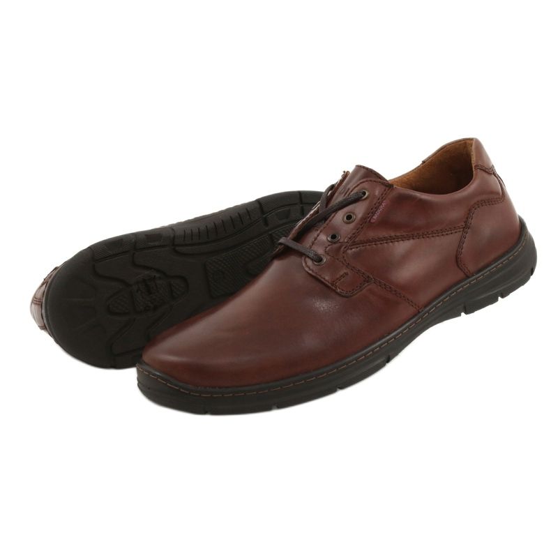 Pantofi bărbați Badura comfort 3509 maro 3