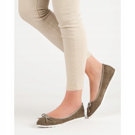 Small Swan Balerine verzi verde 2