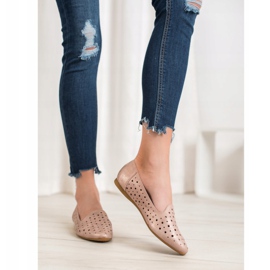 Kylie Domnii ajurati roz galben 1 Kylie Domnii ajurati roz galben 1