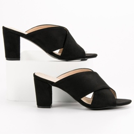 Filippo Papuci din piele neagră negru 1