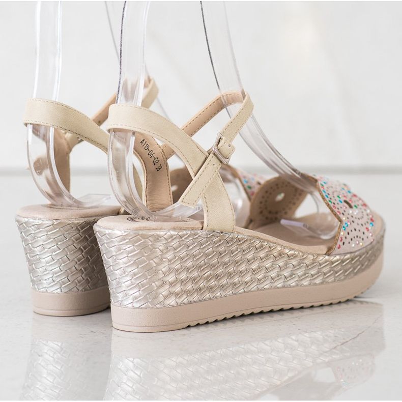 Kylie Sandale casual bej 1