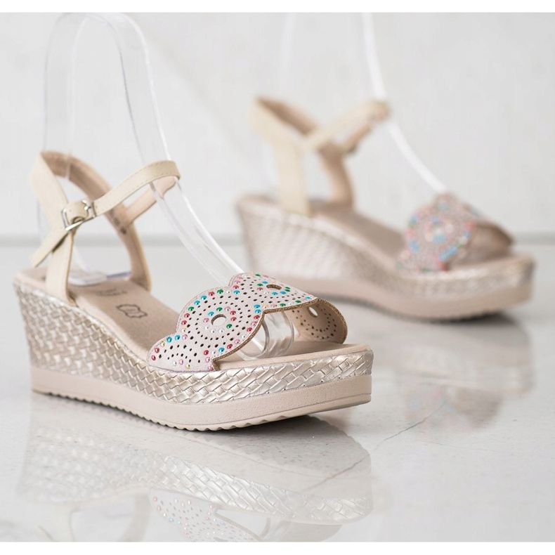 Kylie Sandale casual bej 2