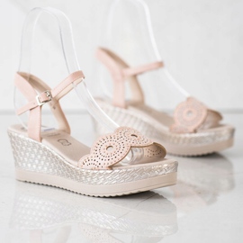 Kylie Sandale casual bej 1