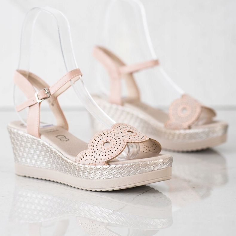 Kylie Sandale casual bej 1