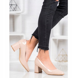 Pompe clasice VINCEZA bej 1