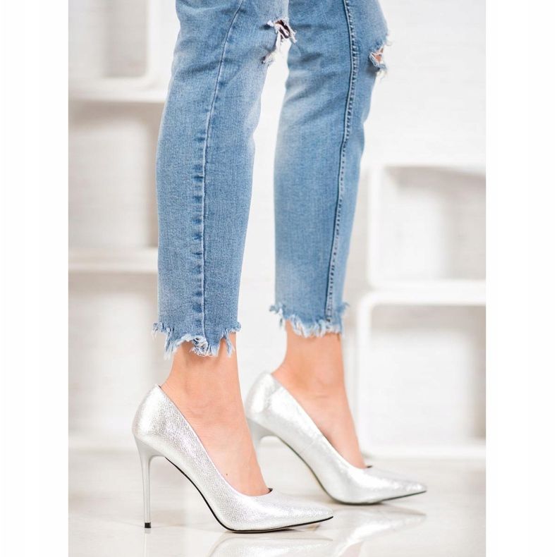 Goodin Tocuri înalte la modă gri 1