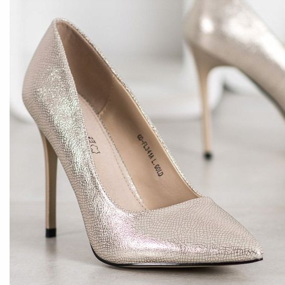 Goodin Tocuri înalte la modă de aur 1