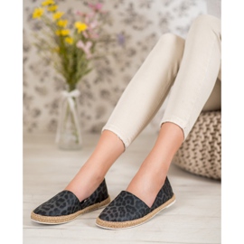 Kylie Espadrile cu pete negru 1 Kylie Espadrile cu pete negru 1