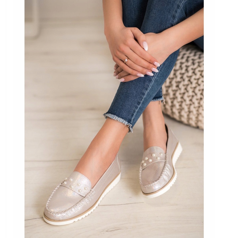 Sergio Leone Mocasini cu perle de aur 1