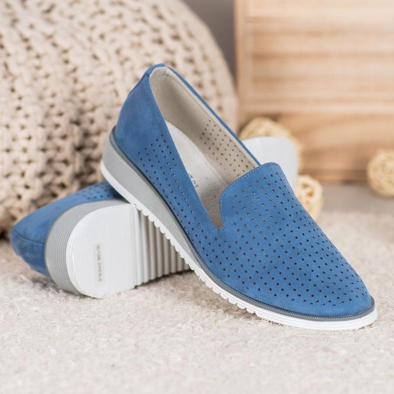 Goodin Domnii ajurati ușori albastru 2