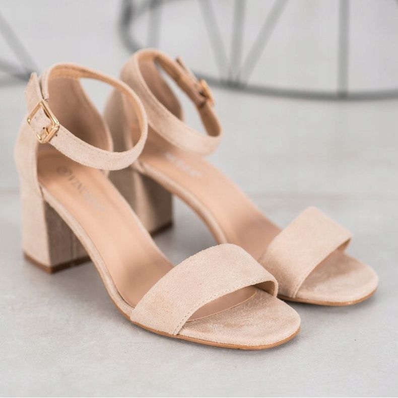 Sandale clasice VINCEZA maro 1