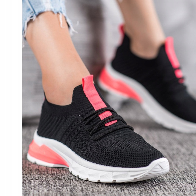 Bella Paris Adidași ajurati negru 1