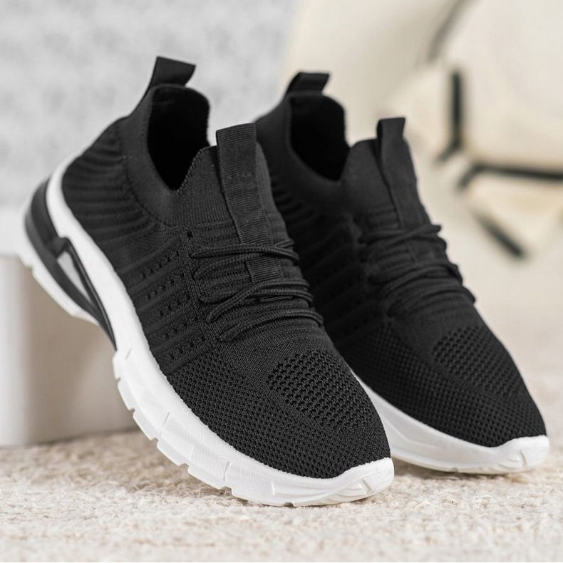 Bella Paris Adidași ajurati negru 2